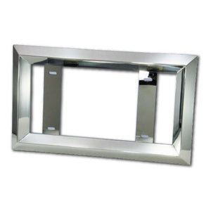 ジェットイノウエ 余白隠しナンバープレート枠 25mm角パイプおこし 中型 501122