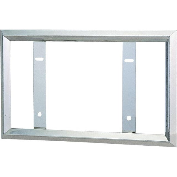 ジェットイノウエ DXナンバープレート枠 25mm角パイプおこし 大型/中型 大型用 501126