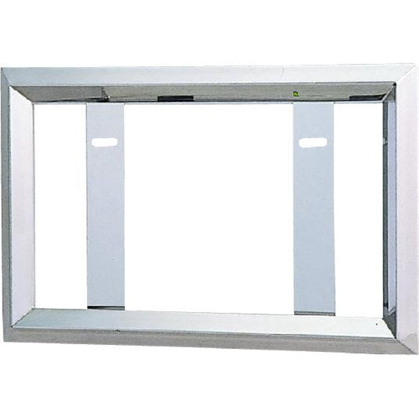 ジェットイノウエ DXナンバープレート枠 25mm角パイプおこし 大型/中型 中型用 501127