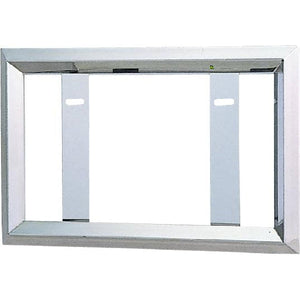 ジェットイノウエ DXナンバープレート枠 25mm角パイプおこし 大型/中型 中型用 501127