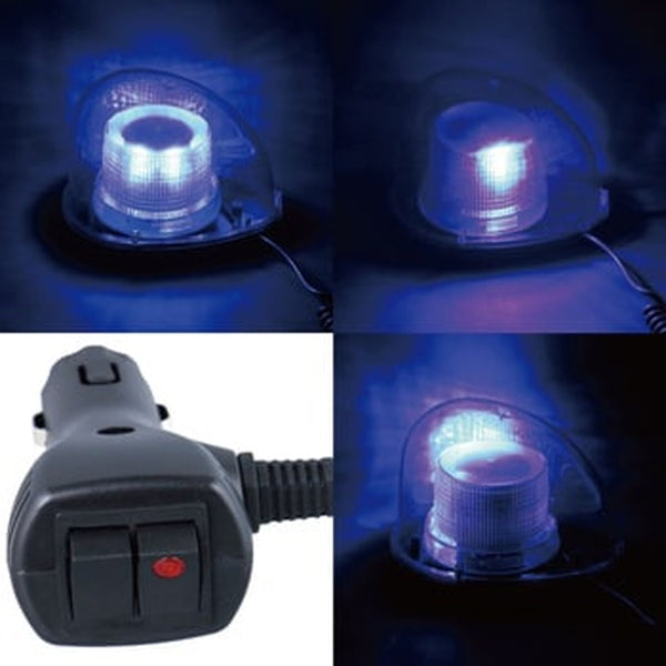 ジェットイノウエ LED回転灯 マグネットタイプ 各種 ブルー 502781