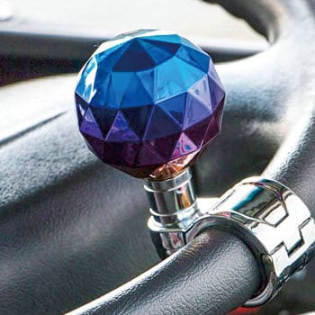 ジェットイノウエ ダイヤカット丸型ハンドルスピンナー グラデーション 506226