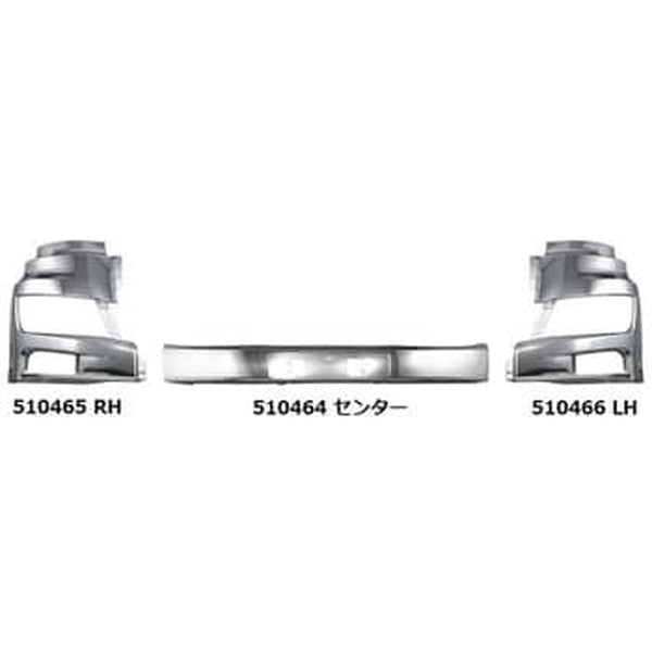 ジェットイノウエ 17’ プロフィア 専用バンパー ハイキャブ用 RH(運転席側) 510465