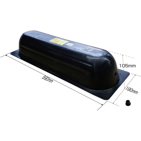 ジェットイノウエ 裏カバー 丸型3連テールランプ大型用パーツ 525436