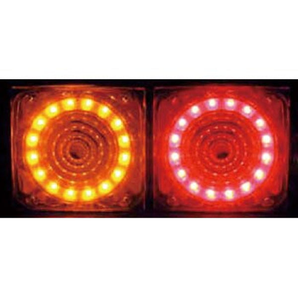 ジェットイノウエ LED 2WAYテールランプ用レンズ クリア 小糸/市光製 525662