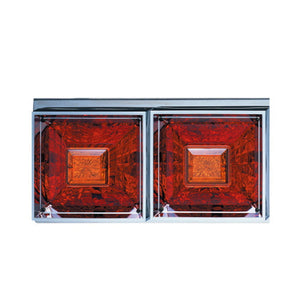 ジェットイノウエ 角型2連フラッシュテールランプ大型 525711