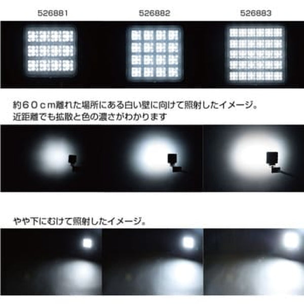 ジェットイノウエ LEDワークランプ 角型 WL-34 12W 3インチ 526881