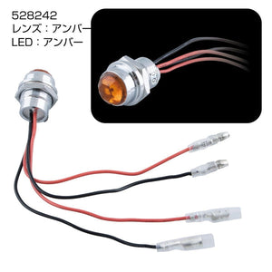 ジェットイノウエ LEDハイパワーパイロットランプ LD-03 アンバー 528242