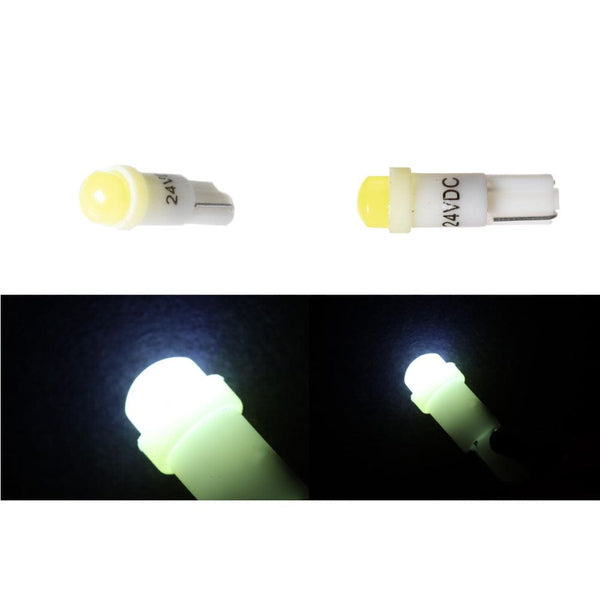 ジェットイノウエ 高輝度LEDウェッジ球 T5サイズ 24V ホワイト 528424