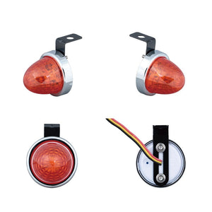 ジェットイノウエ LED ミニサイドカラーマーカーランプ 零(ZERO)カラーレンズ 紅茶 532759