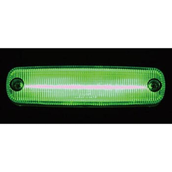 ジェットイノウエ LED 車高灯ランプNEO 3D クリアー/グリーン 533613