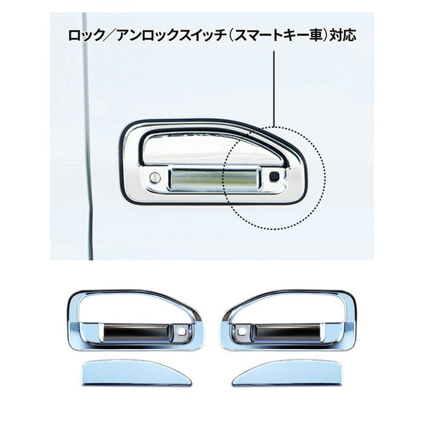 ジェットイノウエ ドアハンドルガーニッシュ ’20キャンター(スマートキー仕様車用) 572223