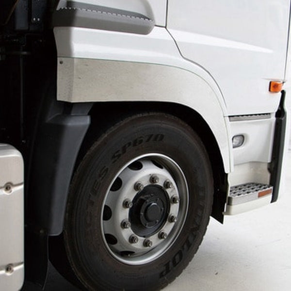 ジェットイノウエ フェンダーゴムステンレスカバーR/L 鏡面 クオン 572385