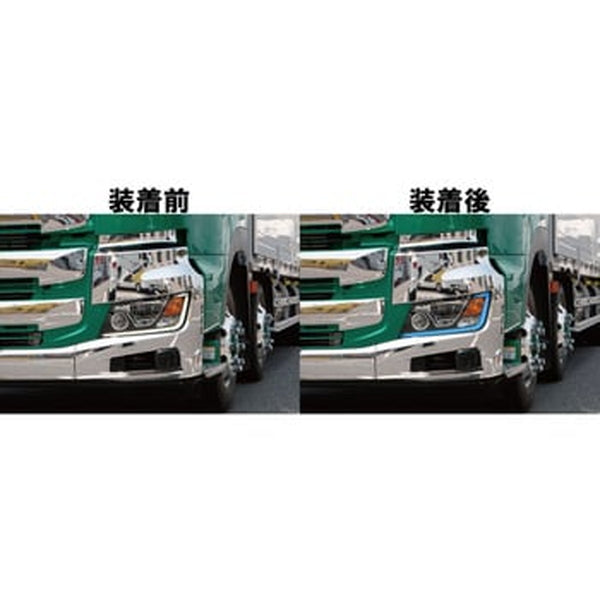 ジェットイノウエ アイラインフィルム 日野 ’17プロフィア/’17レンジャー ブルー 590531