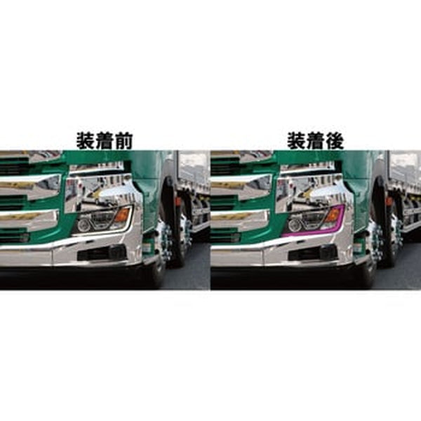 ジェットイノウエ アイラインフィルム 日野 ’17プロフィア/’17レンジャー パープル 590536