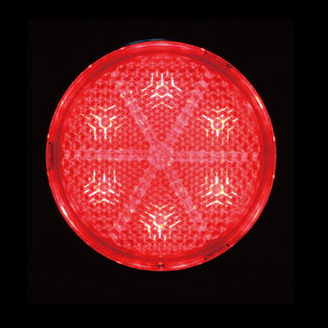 ジェットイノウエ LED 丸型リフレクターNEO レッド/レッド 592561