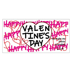 貼ってはがせるウィンドウサイン バレンタインD Sサイズ