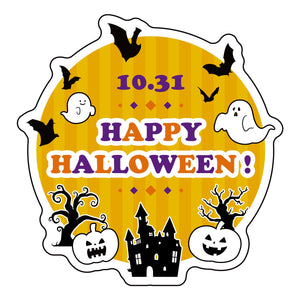 貼ってはがせるウィンドウサイン ハロウィンA Lサイズ