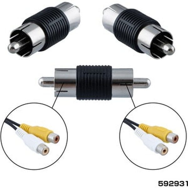 ジェットイノウエ RCAコネクター オス/オス 592931