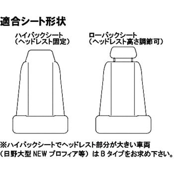 ジェットイノウエ モコモコシートカバー(運転席汎用) Aタイプ 594005