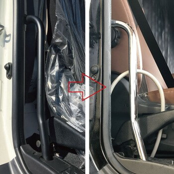 ジェットイノウエ メッキアシストグリップ 運転席/助手席シート側用 プロフィア(H15.11~) 595671