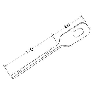 ジェットイノウエ ストロングステー ストレート ステンレス No.10(110+60mm) 596110