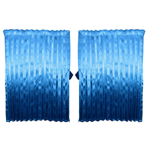 ジェットイノウエ トラックカーテン りらか リアベット サイド ブルー