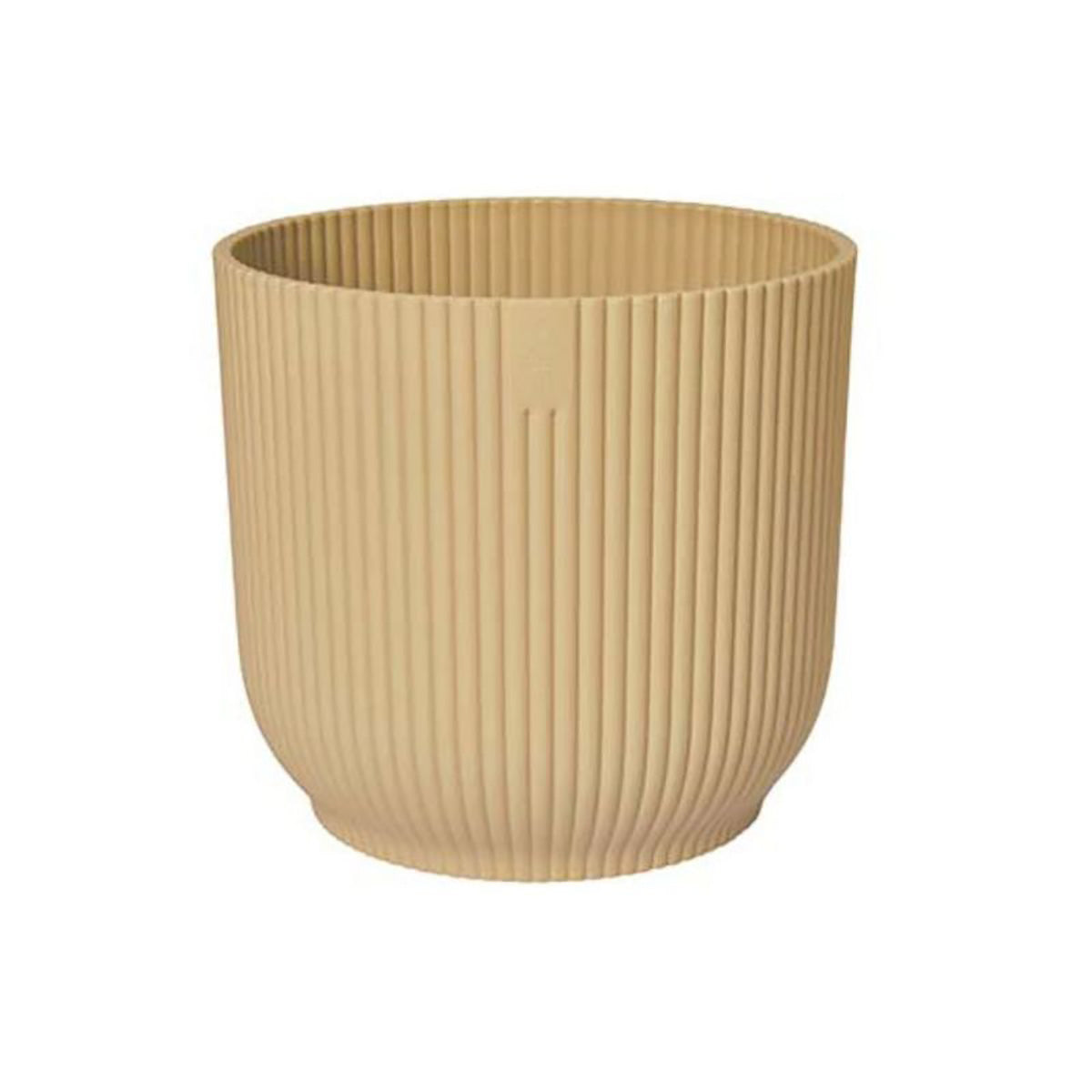 Vibes Fold Pot 14cm リサイクルプラスチック製ポット イエロー