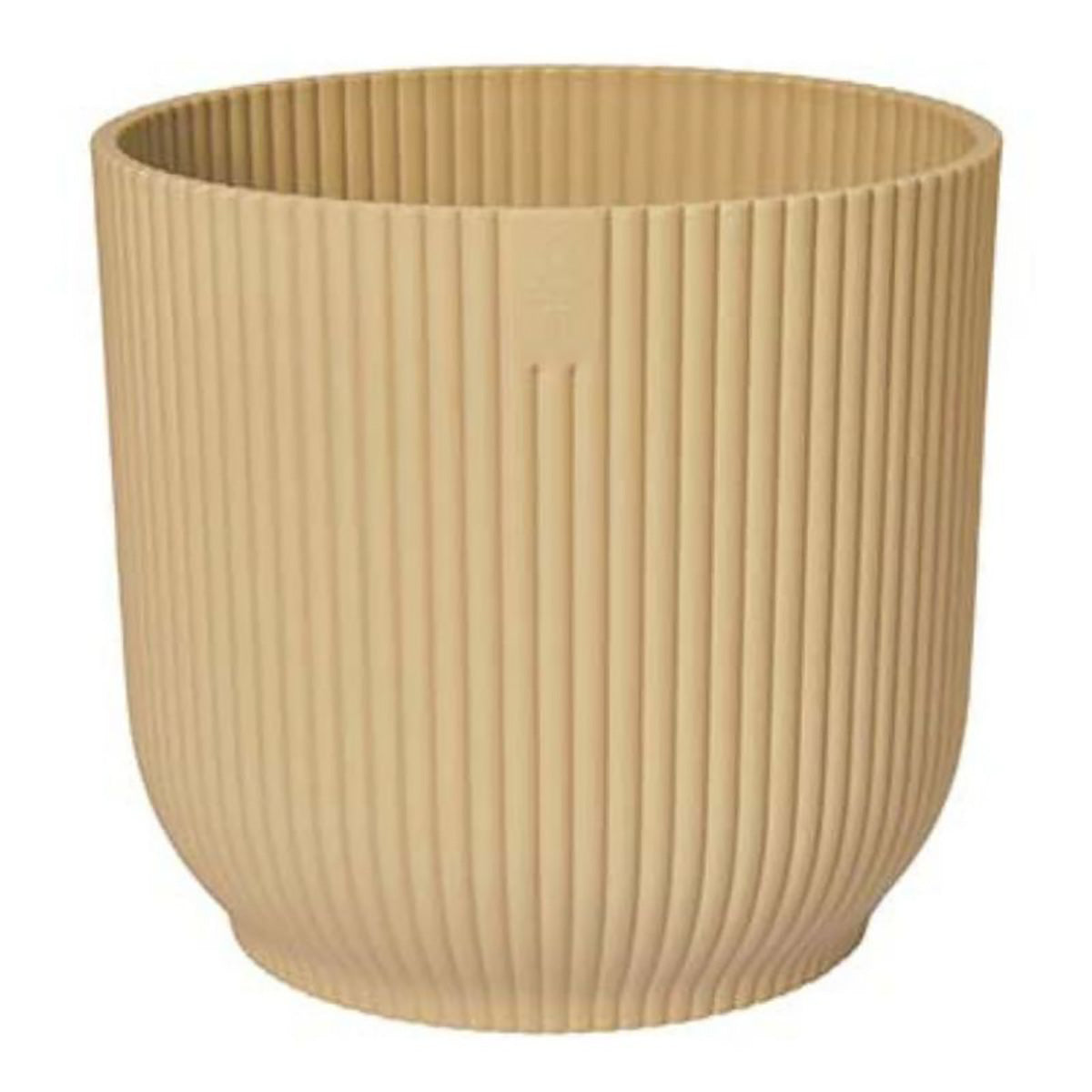 Vibes Fold Pot 22cm リサイクルプラスチック製ポット イエロー