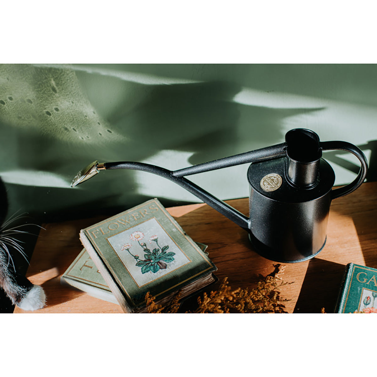 Metal Indoor 1L 金属製 じょうろ ガーデニング グラファイト