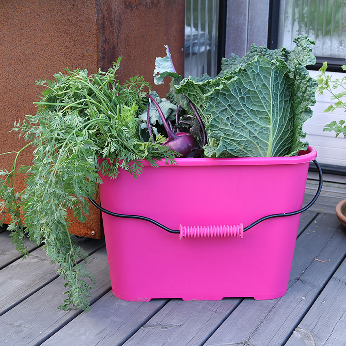 Hink Trican Fashion 17L 三角バケツ チェリー