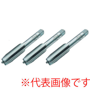ライト精機 ハンドタップ メートル左ねじ(M) M12×1.75 先中仕上タップ 3本組