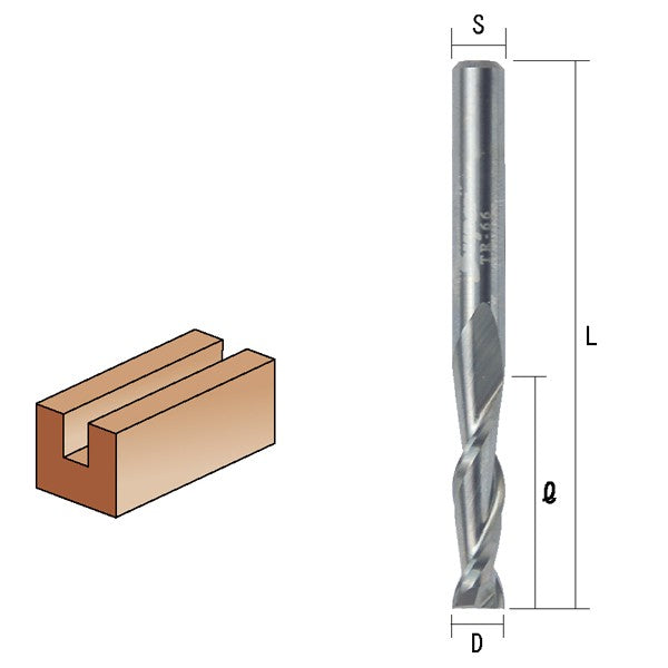 ライト精機 トリマ用超硬スパイラル TR-66