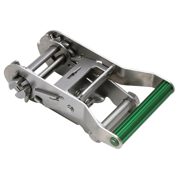 allsafe ステンレス製ワンピースキャッチャー付きラッシングベルト 赤