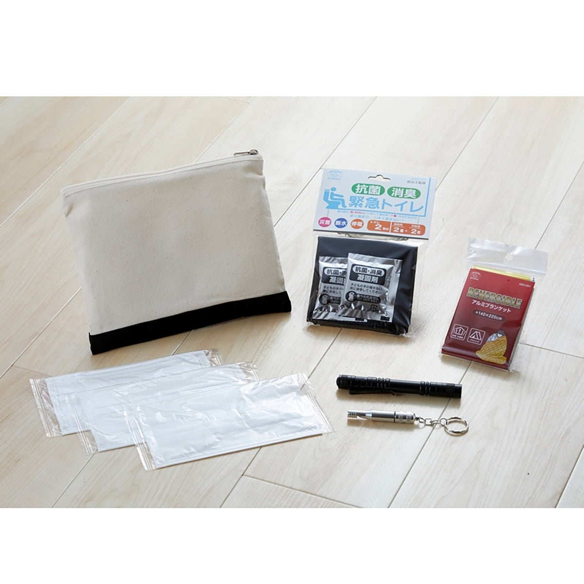 防災士が考えた携帯避難セット