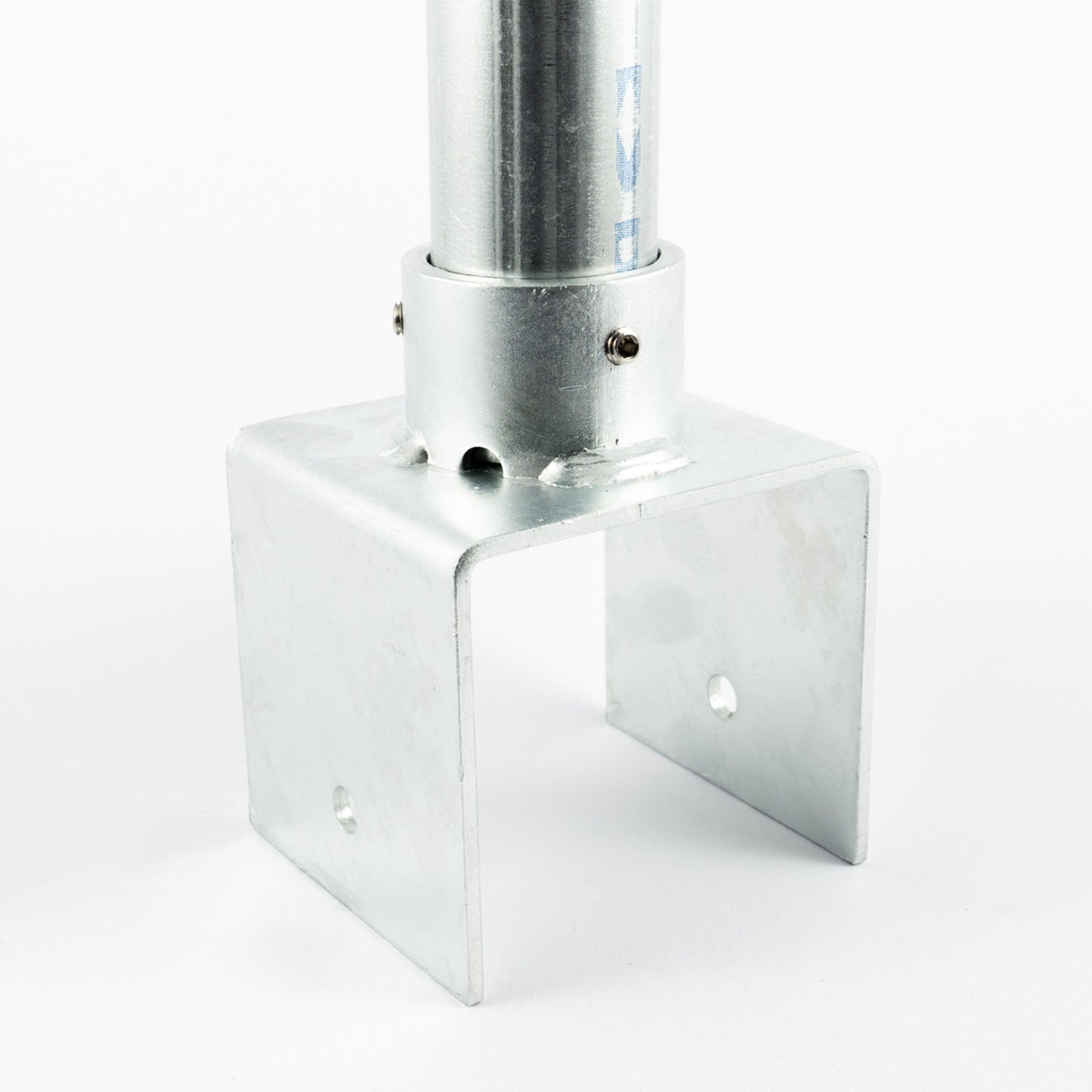 単管用ジョイント金具 Zタイプ 単管支柱ベース 100ミリ幅