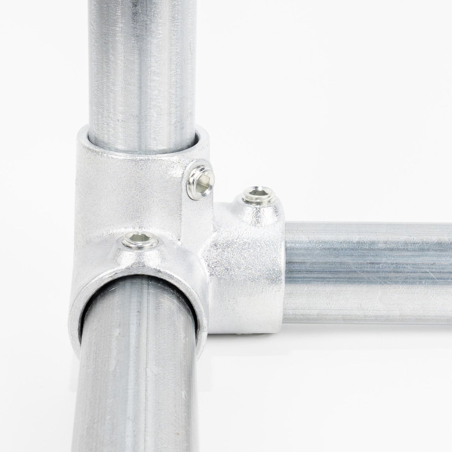 単管用ジョイント金具 Sタイプ コーナーY継ぎ