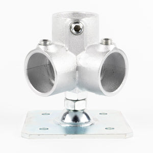 単管用ジョイント金具 Sタイプ 水平調整 重量用スクエア コーナー型