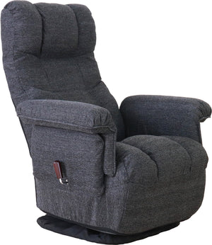 回転高座椅子 ミュート 折り畳み式 ブラック