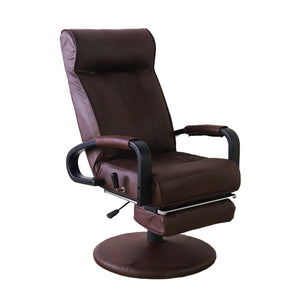 回転リクライニングチェア フレッソ2 ダークブラウン