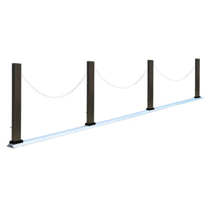 カーポール スクエアタイプ 全幅320~460cm(ダーク)