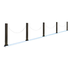 カーポール スクエアタイプ 全幅470~600cm(ダーク)