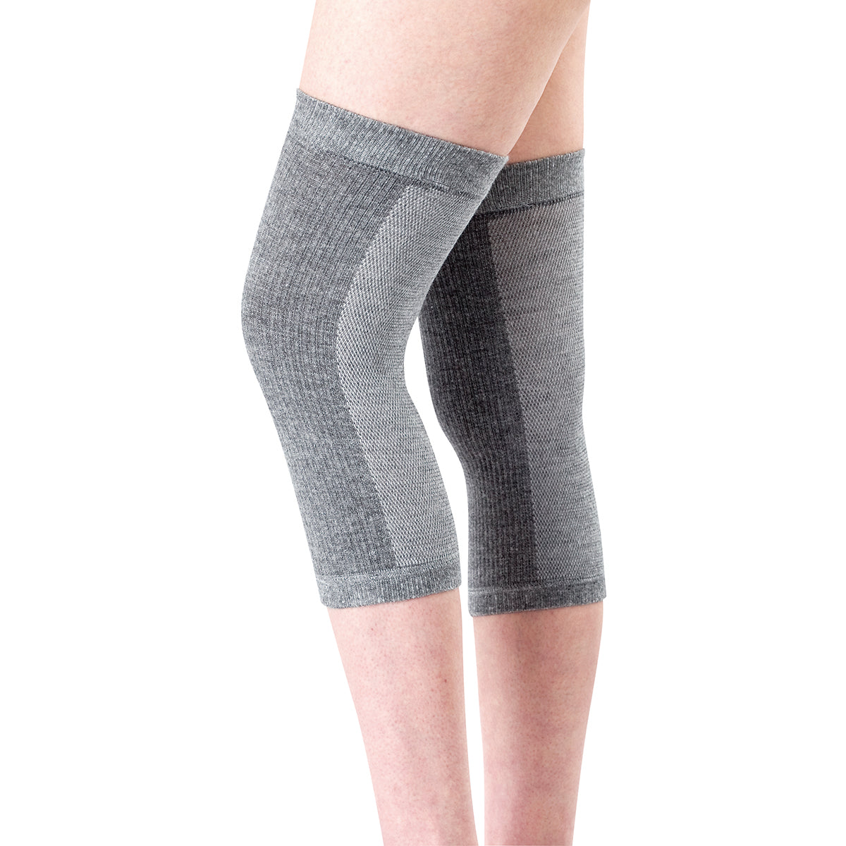 ケアオール お炭入 メッシュひざサポーター 2枚組