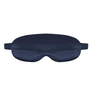 ENETANPO シルク グラフェン アイマスク USB加熱式 3段階温度 30分自動オフ 洗えるカバー 軽量 ミッドナイト