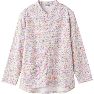 ロングファスナーTシャツ ローズ S/M~L/LL