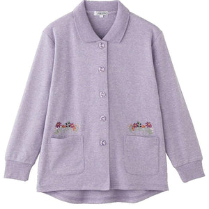 ワンタッチテープポロカーディ パープル S/M~L/LL