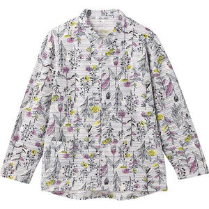 ロングファスナーTシャツ ブルー 3L
