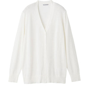 V首サマーニットカーディガン オフ M~L/LL