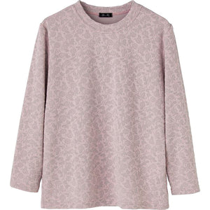 ジャカードTシャツ ピンク M~L/LL