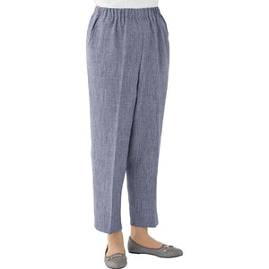 クールプラス裾ファスナーパンツ 薄グレー (股下65cm)M/L/LL/3L